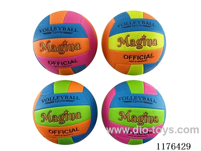 9” Volleyball Multi-Color Mix