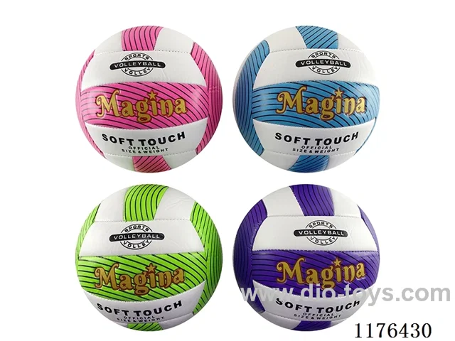 9” Volleyball Multi-Color Mix