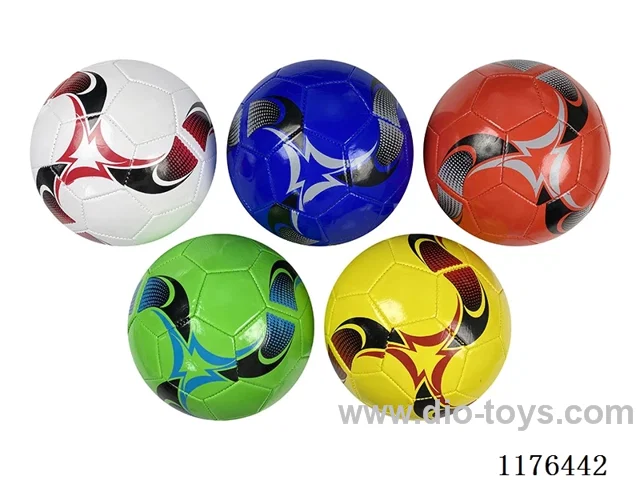 9” Soccer Ball Multi-Color Mix