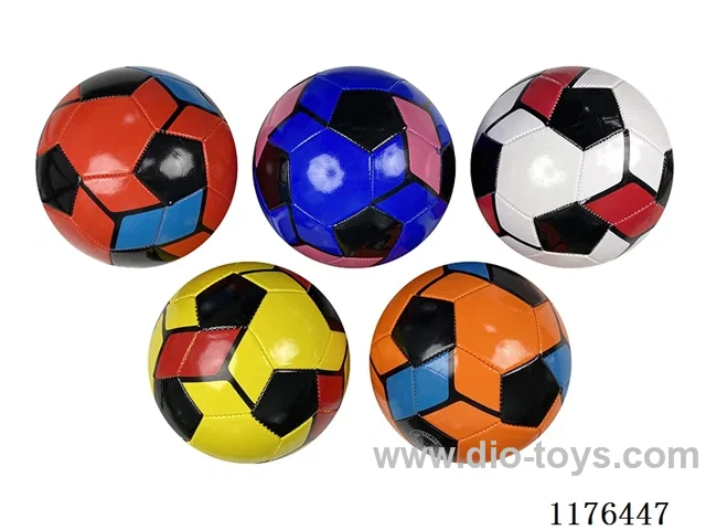 9” Soccer Ball Multi-Color Mix