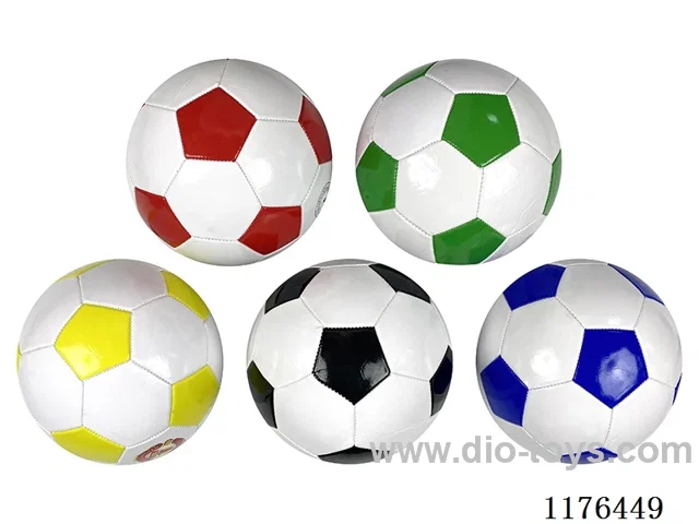 9” Soccer Ball Multi-Color Mix