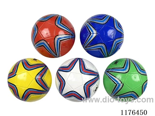 9” Soccer Ball Multi-Color Mix
