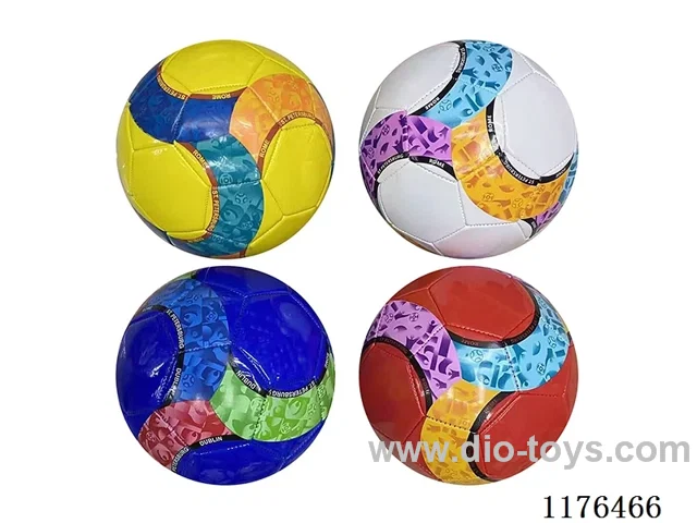 9” Soccer Ball Multi-Color Mix