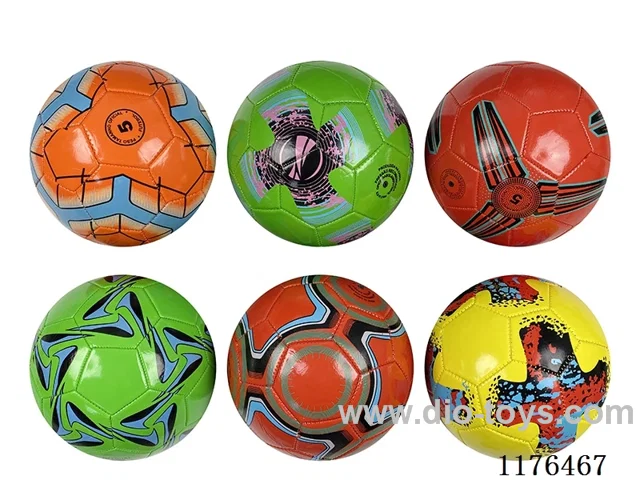 9” Soccer Ball Multi-Color Mix