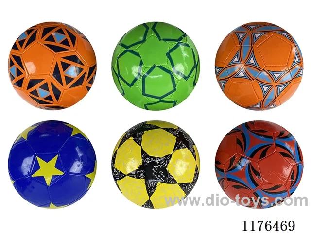 9” Soccer Ball Multi-Color Mix