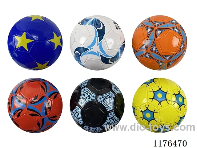 9” Soccer Ball Multi-Color Mix