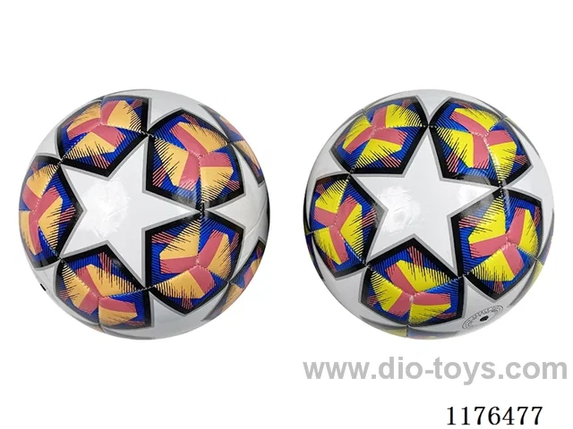 9” Soccer Ball Multi-Color Mix