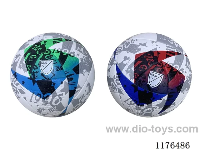 9” Soccer Ball Multi-Color Mix