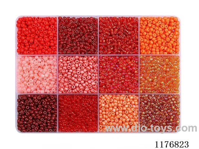 DIY Jewelry Set(3cm bead + thread (12 grids))