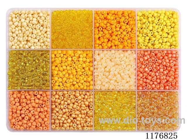 DIY Jewelry Set(3cm bead + thread (12 grids))