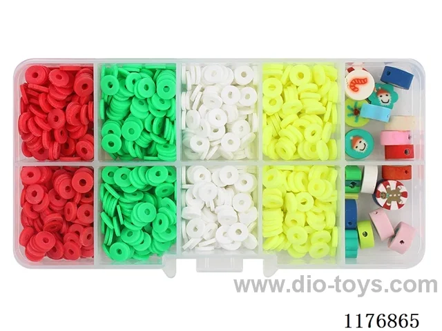 DIY Jewelry Set(Polymer clay sheet + polymer clay beads + wire (10 grids))