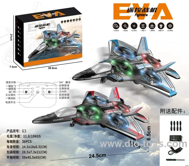 2.4G RC car with light