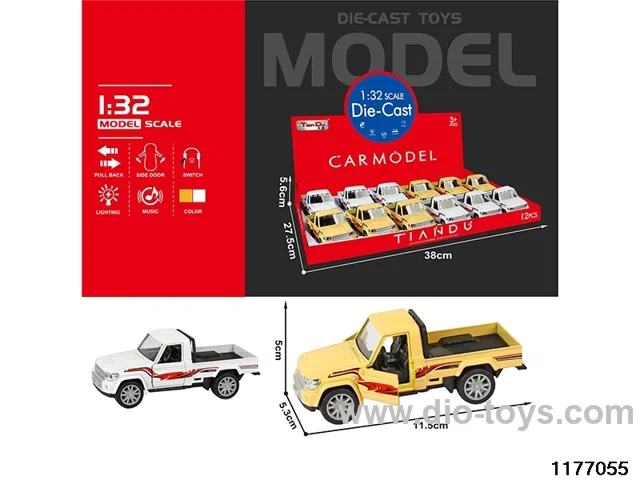 1：32 alloy pull back car W L/M