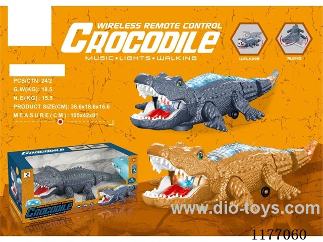 2.4G RC Gator (batteries not included)