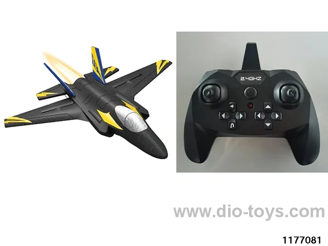 F35 foam glider aircraft