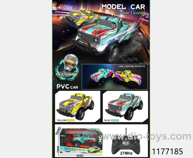 1:20 4 ch rc car with light/not include battery