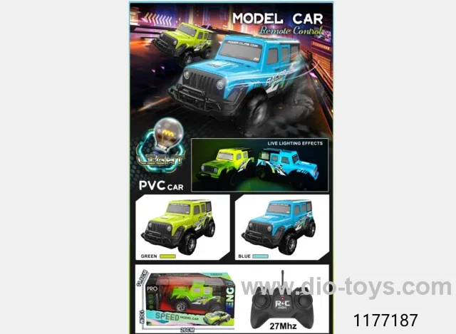 1:20 4 ch rc car with light/not include battery