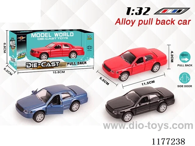1：32 pull back alloy car