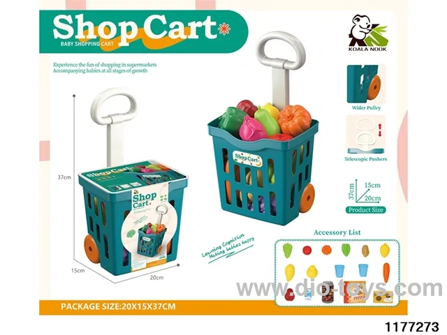 Shopping Cart Trolley 18PCS