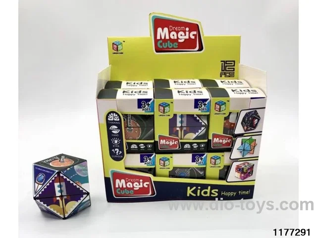 Folding and Unfolding Rubik's Cube