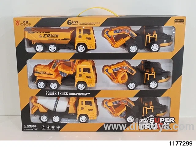 6-in-1 Construction Vehicle