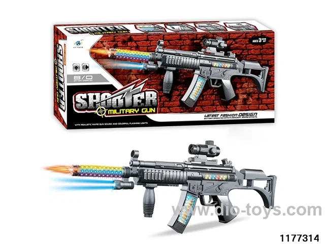 Electric sound and light gun