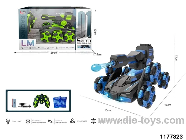 RC Six Wheel Water Bomb Vehicle