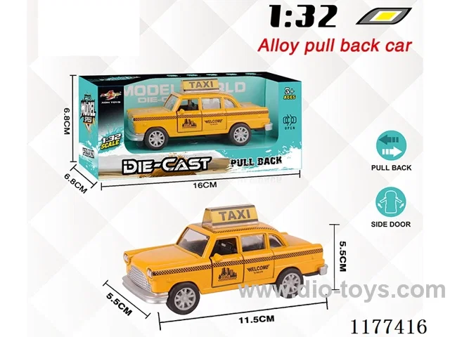 1：32 pull back alloy car