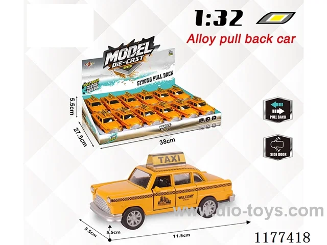 1：32 pull back alloy car