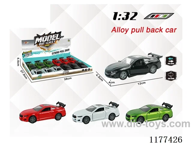 1：32 pull back alloy car