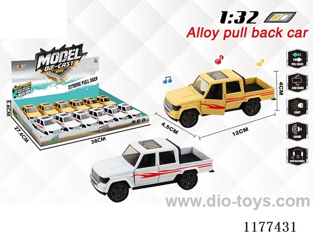 1：32 pull back alloy car W L/M