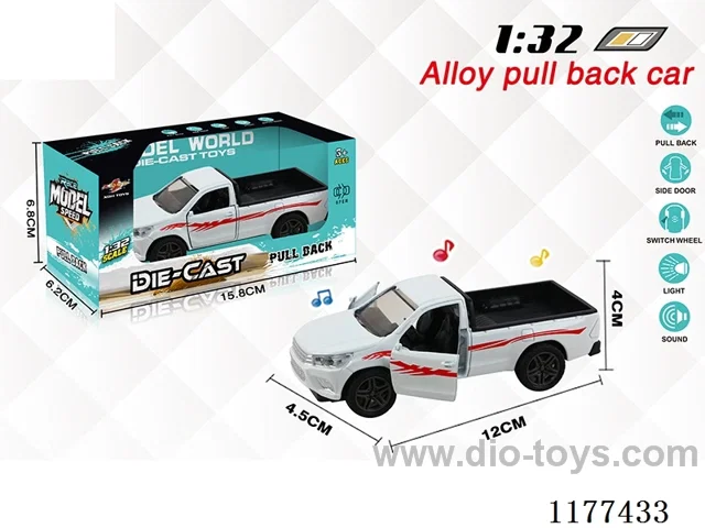 1：32 pull back alloy car W L/M