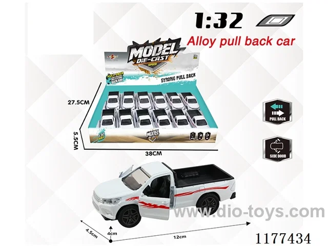 1：32 pull back alloy car