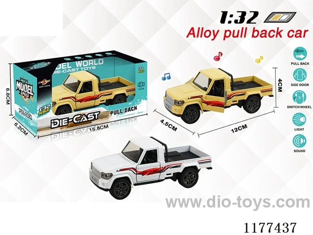 1：32 pull back alloy car W L/M