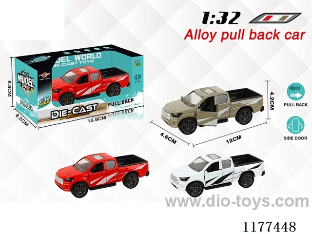 1：32 pull back alloy car