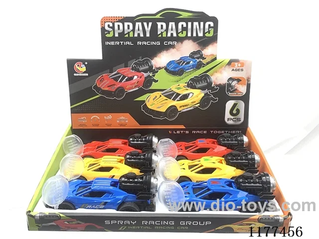 friction car W L/M/spray 6PCS 2 styles mixed