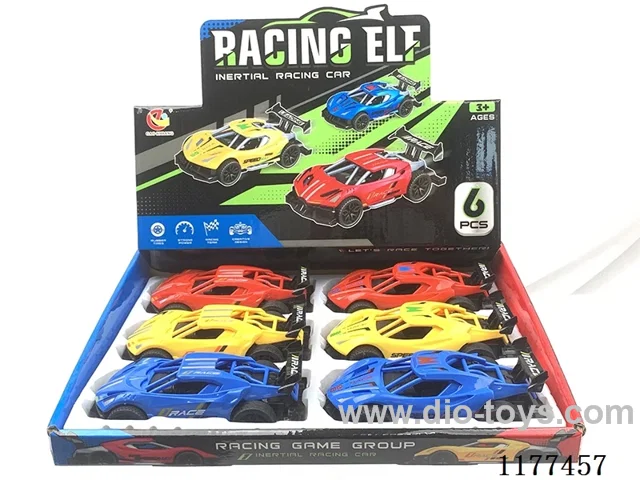 friction car 6PCS 2 styles mixed