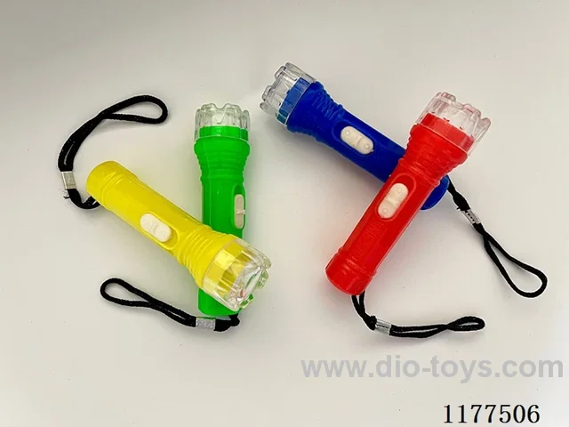 Flashlight with rope