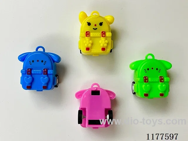 Pull-back backpack