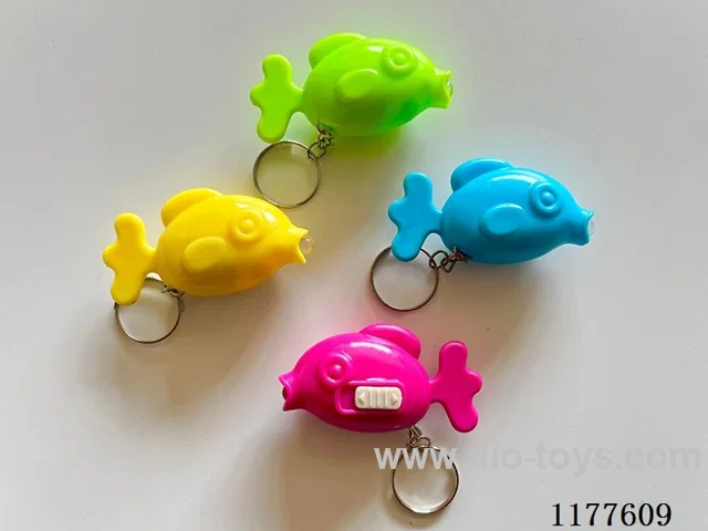 Keyclasp fish lamp