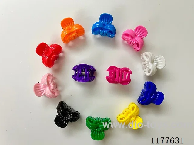 Solid color flower hairpin 1000 PCS/medium pack