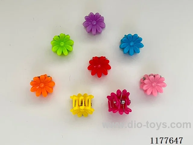 Solid color flower hairpin 2000 PCS/medium pack