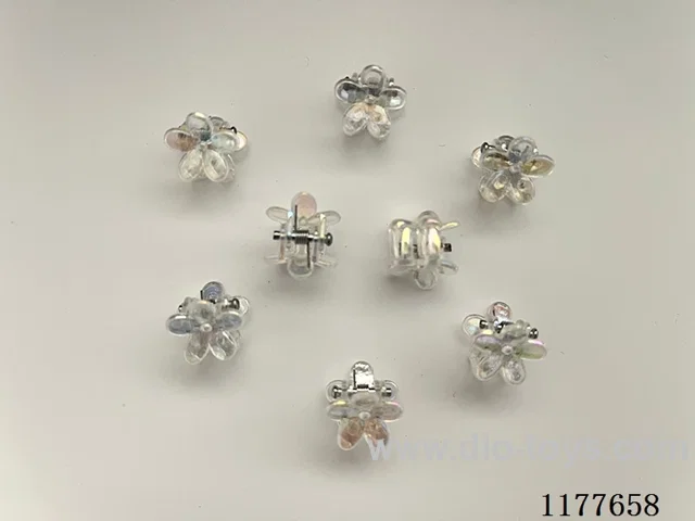 Transparent flower hairpin 2000 PCS/medium pack