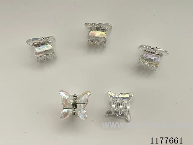 Transparent butterfly hairpin 2000 PCS/medium pack