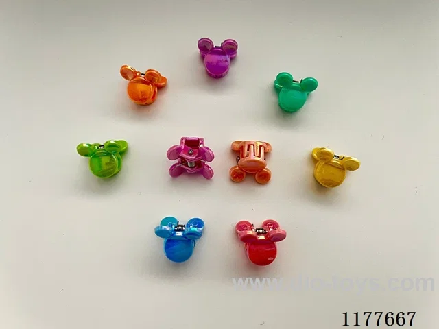 Pearlescent Mickey hair clip 2000 PCS/medium pack