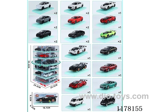 1:32 pull back alloy car W L/M