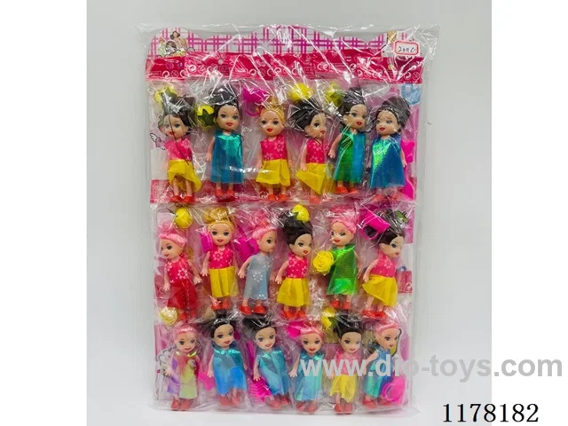 3inch doll set 18PCS