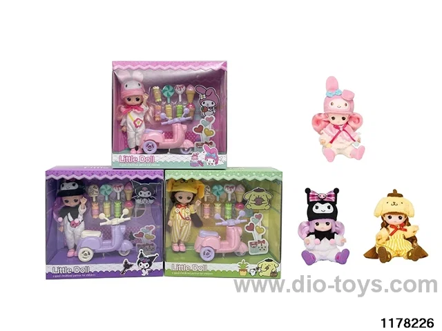 6.5 inch doll set