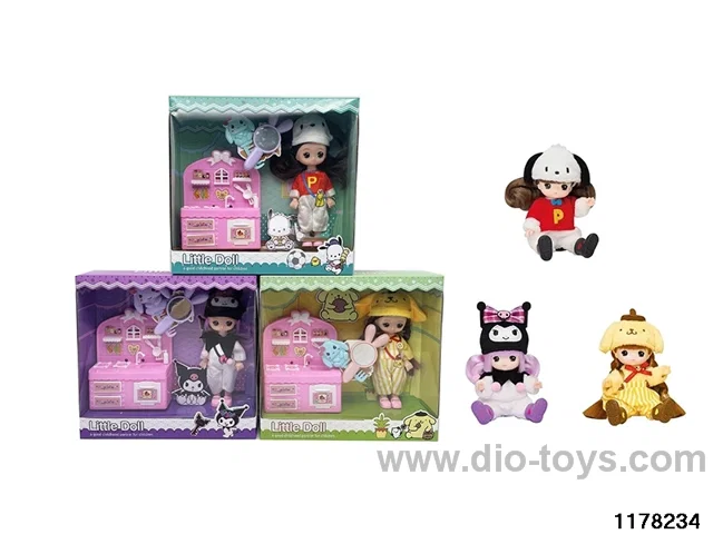 6.5 inch doll set