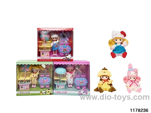 6.5 inch doll set